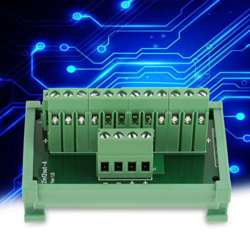 Compact 12 Position Force Distribution Din Rail Mount Interface Module - Board for efficient cable Compact 12 Position Force Distribution Din Rail Mount Interface Module - Board for efficient cable von Tnfeeon