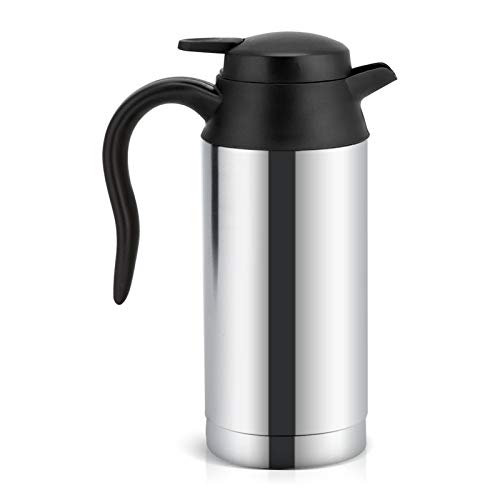 Elektrische Teekanne, Wasserkessel Und Heizung 750ml Schnelles Kochen Automatische Abschaltung Edelstahl Auto Wasserkocher Heizung Tasse Kaffeetasse Reisewasserflasche Tragbares Wasser Elektrische Teekanne, Wasserkessel Und Heizung 750ml Schnelles Kochen Automatische Abschaltung Edelstahl Auto Wasserkocher Heizung Tasse Kaffeetasse Reisewasserflasche Tragbares Wasser von Tnfeeon
