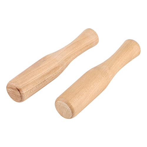 Holzstößel, 2 Stück Holzstößel Food Muddle Mahlstab für Puddingpürees Getränke und Cocktails Bar-Werkzeug von Tnfeeon