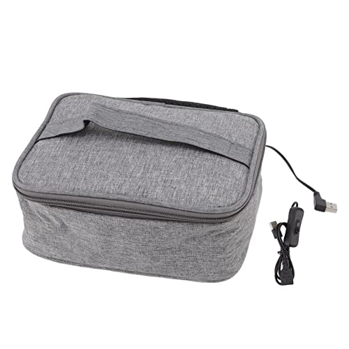 Lunchbox Tasche USB Oxford Tuch Material Beheizte Lunchbox für Büro Reise Fitnessstudio Tragbarer Ofen USB Heizung Isolierung Lunchbox Tasche Outdoor Lunch Isoliertasche von Tnfeeon