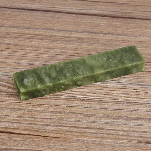 Schleifstein mit Messer, doppelseitiger Schneider, 8000/10000 Grit mit Wasser und Toel Polierung für die Küche (Green Jade 10.000 Maschen) von Tnfeeon