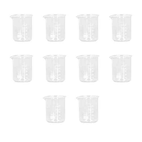 Tnfeeon 10 Stcs 50 Ml Dicker Laborglas von Tnfeeon