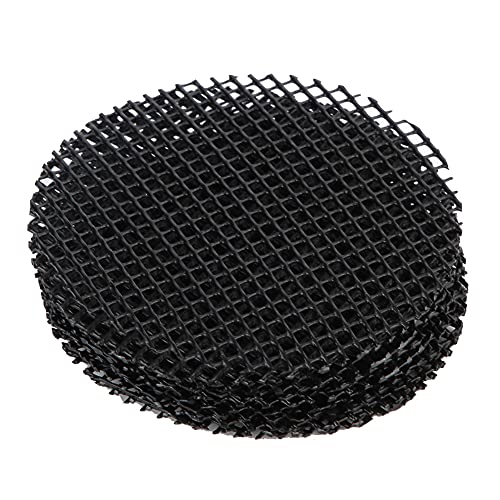 Tnfeeon 10pcs Blumentopf Bonsai Bottom Grid Matte, Verhindern Bodenleckage für Töpfe, Kunststoff, 8 Cm/10 cm (Durchmesser 10 cm) von Tnfeeon
