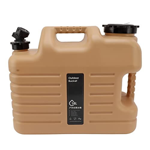 Tnfeeon 18l Outdoor -Trinkeimer mit Auslassventil - Tragbar und Praktisch für Zuhause oder Camping Food Grade PE Material Aprikose Tnfeeon 18l Outdoor -Trinkeimer mit Auslassventil - Tragbar und Praktisch für Zuhause oder Camping Food Grade PE Material Aprikose von Tnfeeon