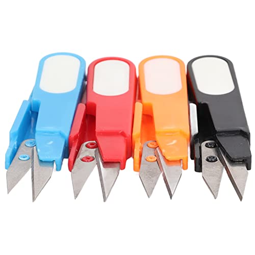 Tnfeeon 4PCS Mini Small Snips Schwächen Stahlgewinde Snips mit Kappen Zum Nähen, Leichter Gewicht und Tragbarer Nähpfeiler für Schneider Tnfeeon 4PCS Mini Small Snips Schwächen Stahlgewinde Snips mit Kappen Zum Nähen, Leichter Gewicht und Tragbarer Nähpfeiler für Schneider von Tnfeeon