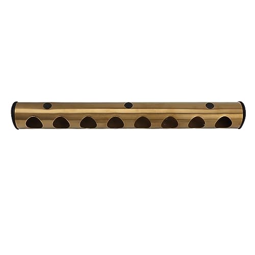 Tnfeeon 8 Löcher Edelstahl Rotwein Lagerregal für Wand Weinflaschenregal für Heimküche, Bar, Esszimmer (Gold) von Tnfeeon