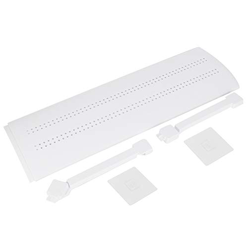 Tnfeeon AIR-Entlüftungsableiter Einstellbarer Conditioner Deflector Windproof Lafchle Anti Direct Blowing Retractable 56 Cm-106cm Kartensteckplatz (Hohles wasserdichtes Modell) von Tnfeeon