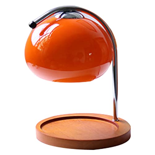 Tnfeeon Aromakerzen-Schmelzlampe, Dimmbare Holz-Metall-Glas-Einstellbare Kerzenwärmer-Lampe für Schlafzimmer (Dimmschalter) von Tnfeeon
