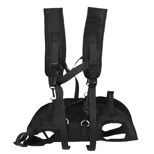 Tnfeeon Atmungsaktives Design Stabilität und Sicherheitskomfort und Sicherheit, Leichte Materialien Hunde -Rucksackträger, Einstellbares Brustgurt Ideal Zum Radfahren und Gehen für (M) von Tnfeeon