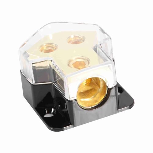 Tnfeeon Audio -Audioverteilungsblock der mit Schutz vor Oxidation, Vermeiden Sie Vorzeitige Verschleiß, Einfaches Automatisches Schiff - 1. in 2 * 4Ga Out von Tnfeeon