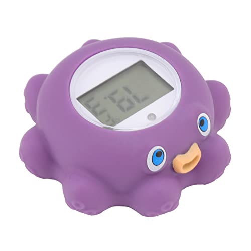 Tnfeeon Baby-Badethermometer, Stiller Intermittierender Alarm, Baby-Badewannen-Thermometer für Zuhause von Tnfeeon