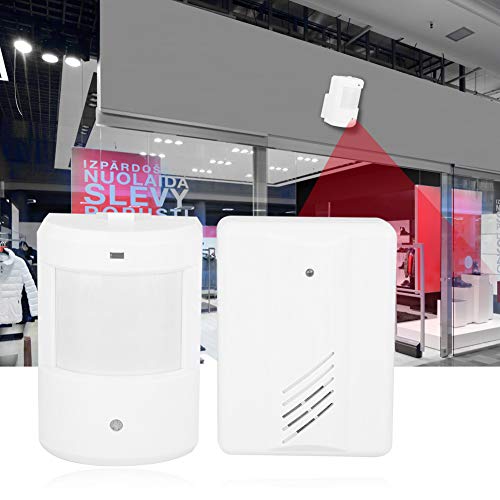 Tnfeeon Begrüßung Türklingel Alarminfrarot -Sensor -Detektor für die Sicherheit von Home Office Security Wireless ABS Single '' Alice '' Türglockeneingang Tnfeeon Begrüßung Türklingel Alarminfrarot -Sensor -Detektor für die Sicherheit von Home Office Security Wireless ABS Single '' Alice '' Türglockeneingang von Tnfeeon