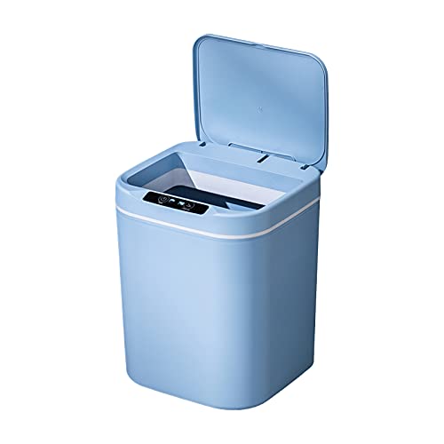 Tnfeeon Berührungsloser Mülleimer, Automatischer Bewegungssensor Müllbehälter mit Knock Open Infrared Technology 4 Gallone für Küchenbad Büro Schlafzimmer Gebrauch (18L) von Tnfeeon
