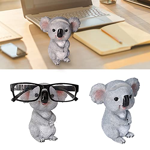 Tnfeeon Brillenständer, Süße Koala-Form-Harz-Brillen-Halter-Halter Sonnenbrillenhalterung Büro Home Desktop Dekoratives Ornament von Tnfeeon