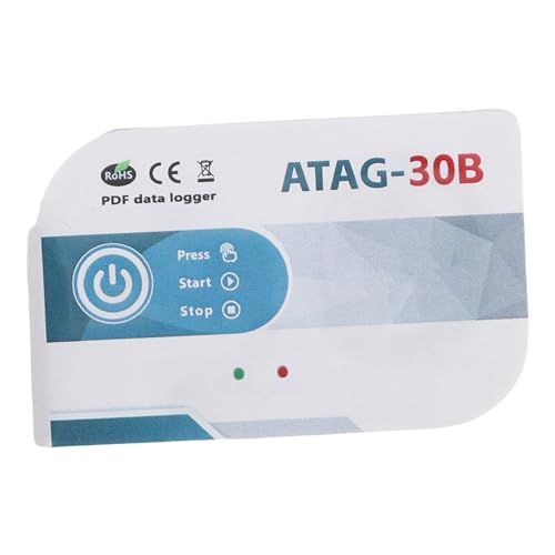 Tnfeeon Daten des Drahtlosen Temperatur Daten Logger 180 Tage Akkulaufzeit IP67 Wasserschutz PDF -Daten Export Thermometer Rekorder für Kaltkette Logistik Lebensmittelspeicher HAUSE von Tnfeeon