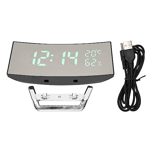 Digital Alarm Clock Curved Screen Smart Light Sensor LED Clock 12/24H Display Mode for Bedroom Office Dorm Digital Alarm Clock Curved Screen Smart Light Sensor LED Clock 12/24H Display Mode for Bedroom Office Dorm von Tnfeeon