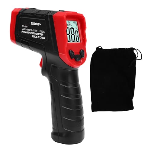 Tnfeeon Digital Infrarot -Thermometer -32 ° C Bis 550 ° C Handheld -Temperatur LCD Display Hohe Genauigkeit Zum Kochen des Kochbaums Küchengrillfleischofen von Tnfeeon