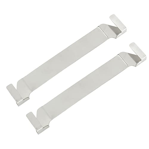 Tnfeeon Edelstahl-Bratpfatelhalter-Haltersparungs Home Chef 2PCs von Tnfeeon