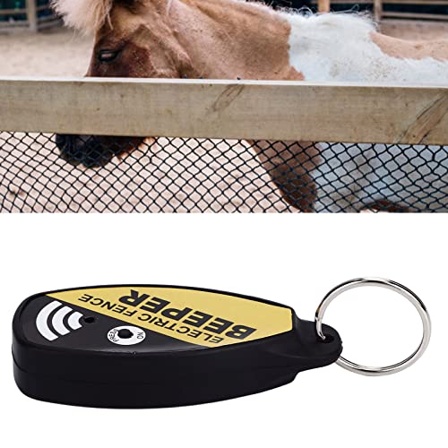 Tnfeeon Electric Fence Beeper, Hörbarer Spannungstester mit Schalttaste für Farm -Hausgärten und Viehzuchtgehäuse, 1,64 Fuß Range 3.15x1.38x0.60in von Tnfeeon