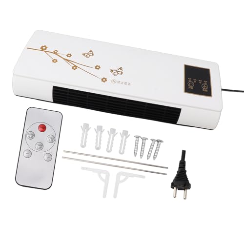 Tnfeeon Elektrische Heizung Klimaanlage Niedriger Rausch 1-6 Stunden Timer Multi Funktionales Design für Schlafzimmer von Tnfeeon