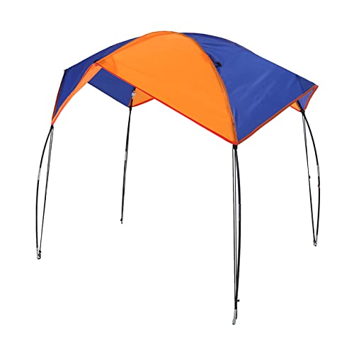 Tnfeeon Fischerei Sonnenschatten UV-Schutz Segelboot-Markisenabdeckung für Sonnenschutzzelt Baldachin für 2-4 Personen Angelboote, Einfaches Setup (68351 Markise (4 Personen)) von Tnfeeon
