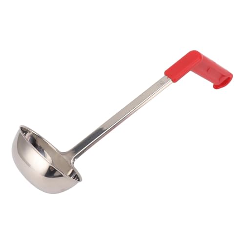 Tnfeeon Gebogenes Management Edelstahlsuppe Rib für Hausgemachtes Kochen, Anti -Scaldal -Kücheneimer (120ML) von Tnfeeon