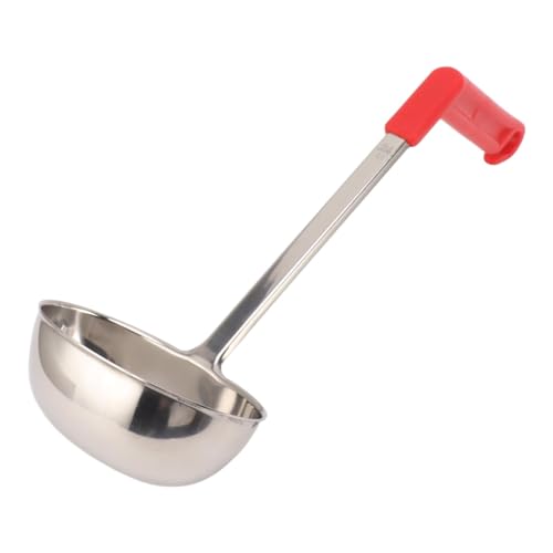 Tnfeeon Gebogenes Management Edelstahlsuppe Rib für Hausgemachtes Kochen, Anti -Scaldal -Kücheneimer (240 ml) von Tnfeeon