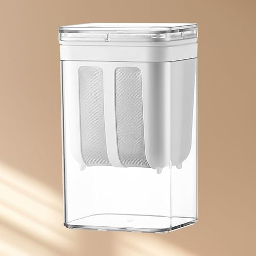 Tnfeeon Griechischer Joghurtfilter Im Edelstahl -Design von 80 Lecks von Lecks von Feinen Löchern von Molker, eine Kapazität von 1100 Ml, Multifunktional, um Mehrere Lebensmittel Zuzubereiten von Tnfeeon