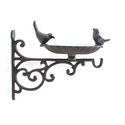 Tnfeeon Gusseisen Hängerner Korb Blumenpot Haken mit Wandmontierer Vogelfutter für Gartendekoration Im Freien 11.4x9.8x5,7 Zoll Tnfeeon Gusseisen Hängerner Korb Blumenpot Haken mit Wandmontierer Vogelfutter für Gartendekoration Im Freien 11.4x9.8x5,7 Zoll von Tnfeeon