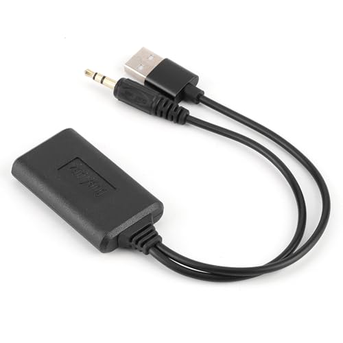 Tnfeeon HiFi -Stereo -Audiokabel Adapter für CAR Aux Receiver Universal Connection Schwarzes ABS Material Tnfeeon HiFi -Stereo -Audiokabel Adapter für CAR Aux Receiver Universal Connection Schwarzes ABS Material von Tnfeeon