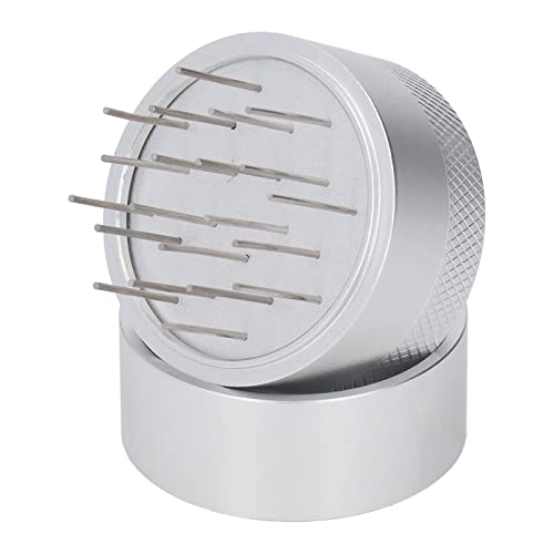 Tnfeeon Kaffee -Nadelverteiler Effektive Dispersion Edelstahl Handrührer für Home Office Silber (53MM) von Tnfeeon