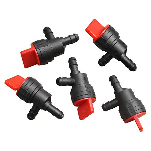 Tnfeeon Kraftstoffabsperrventil 90 ° 5PCs Bequem Kompatibel mit Briggs und Stratton -Motoren von Tnfeeon