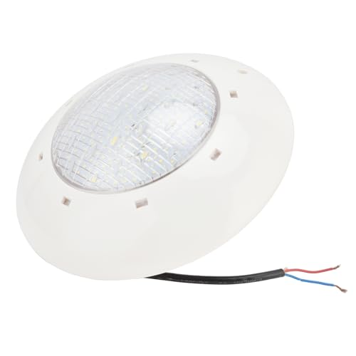 Tnfeeon LED Unterwasserpool -Lampe Wasserdichtes Weißes Licht für Schwimmbad IP68 Kunststoff SMD2835 Unterwasserbeleuchtung AC12V für Hotelpools/Aquarien (35W) von Tnfeeon