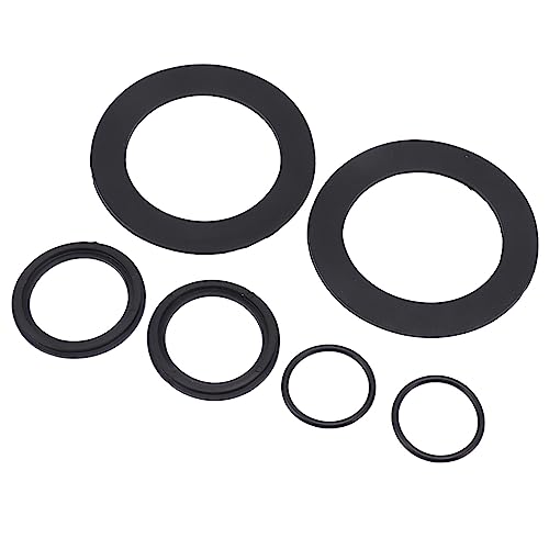 Tnfeeon Langlebige Gummi -Waschmaschine und Ringersatzkit für Intenxpools - 6 Pack 25076RP Unterlegscheiben Zum Verhindern von Leckagen in Poolkolbenventilen Tnfeeon Langlebige Gummi -Waschmaschine und Ringersatzkit für Intenxpools - 6 Pack 25076RP Unterlegscheiben Zum Verhindern von Leckagen in Poolkolbenventilen von Tnfeeon