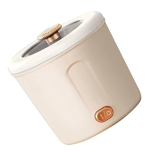 Tnfeeon Mini Electric Hot Pot Tragbares Multifunktionaler Kleiner Elektrischer Hotpot für Studentische Dienste Mini Electric Hot Pot Eu Stecker (WHITE) von Tnfeeon