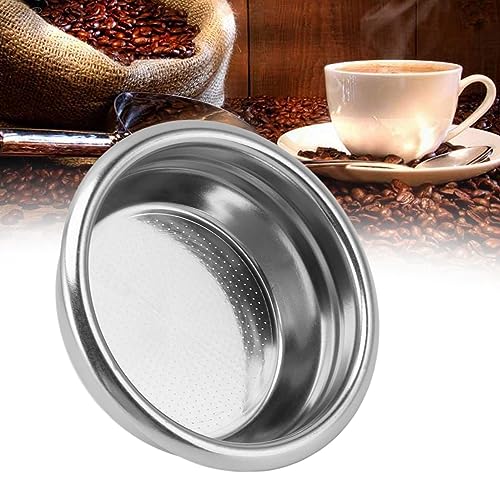 Optimieren Sie Ihre Kaffeemaschine mit Dem Edelstahl-Siebträgerfilterkorb, 58 Mm, Kompatibler Ersatz für die Kaffeemaschine von Tnfeeon