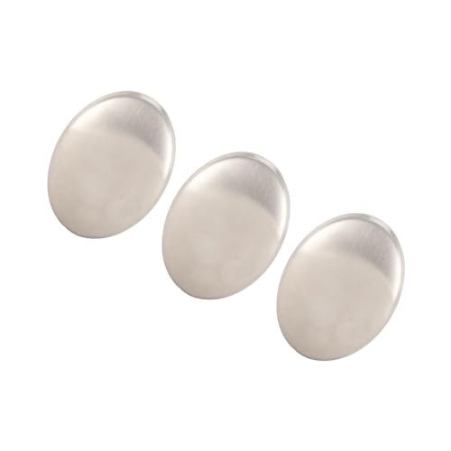 Tnfeeon Premium Edelstahl -Seifenstab Zur Effektiven Beseitigung von Gerüchen in Küchen und Arbeitsumgebungen [Anwendbarer Schritt: Schwere Arbeitnehmer] (3PCS) von Tnfeeon