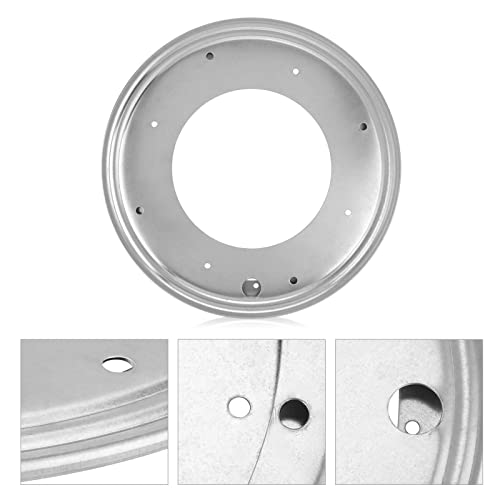 Tnfeeon Runde Form Rotierender Drehbarer Plattenkleidung Resistente Plattenspieler -Hardware Effizienter Betrieb Küchentisch -Tisch Hardware für Kuchendekoration, Musikkästen, Musikkästen von Tnfeeon