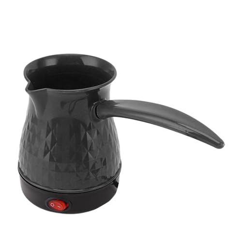 Tnfeeon Schneller Heizung 600W Elektrische Kaffeekanne mit Anti-Scaling-Design für Einfaches Gießen, für Kaffeeliebhaber (BLACK) von Tnfeeon