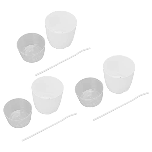 Tnfeeon Selbstwässerungspanter Trio - Doppelschicht Grüne Pflanzenblumentöpfe für Garten - Feucht mit Baumwollseilen für Orchidee, Minze, Kaktus, Aloe Vera Tnfeeon Selbstwässerungspanter Trio - Doppelschicht Grüne Pflanzenblumentöpfe für Garten - Feucht mit Baumwollseilen für Orchidee, Minze, Kaktus, Aloe Vera von Tnfeeon