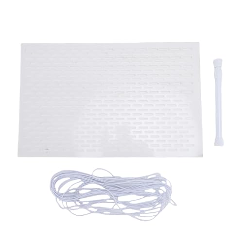 Tnfeeon Skimmer -Guard -Kit, PP Pool Leaf Skimmer Net mit 10 M Seil Teleskopstange Verhindern Blockade Easy Montage von Tnfeeon