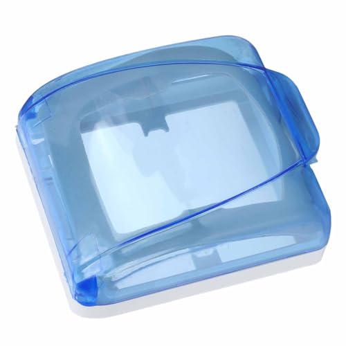 Tnfeeon Universelle 86 Typ Socket Water Proof Box, Transparente Abdeckungsschutzabdeckung von ABS -Wandschalter 4.5x3.7x1,8 Zoll für Badezimmer Küche Elektro -Outlets Tnfeeon Universelle 86 Typ Socket Water Proof Box, Transparente Abdeckungsschutzabdeckung von ABS -Wandschalter 4.5x3.7x1,8 Zoll für Badezimmer Küche Elektro -Outlets von Tnfeeon