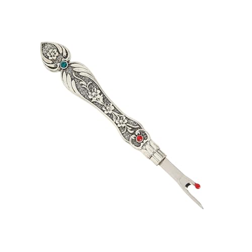 Tnfeeon Vintage Steel Naht Rippers Protective Red Dot Stickereientfernung für Handwerker Tnfeeon Vintage Steel Naht Rippers Protective Red Dot Stickereientfernung für Handwerker von Tnfeeon