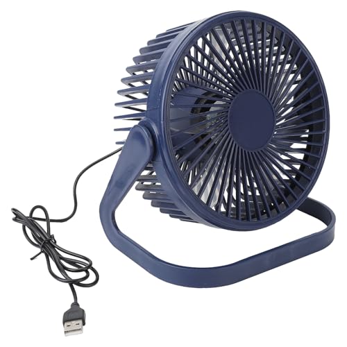 Tnfeeon Wiederaufladbar Kleiner Schreibtischlüfter 360 ° Einstellbarer USB -Tischkühlungslüfter für den Ruhigen Betrieb Camping (6 Zoll) von Tnfeeon