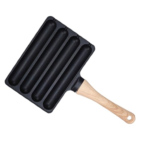 Tnfeeon Wurstgrill Pfanne, Hot Dog Cooker 4 Schlitze Aluminiumlegierung Uniformes Heizung Nicht -Stick -Hot -Dog -Pfanne für Heimküchencamping Tnfeeon Wurstgrill Pfanne, Hot Dog Cooker 4 Schlitze Aluminiumlegierung Uniformes Heizung Nicht -Stick -Hot -Dog -Pfanne für Heimküchencamping von Tnfeeon