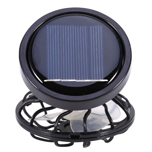 Tragbare elektrische Mini -Solar Ventilator Klimaanlage mit Clip/Halter auf Design für Reisen Camping Wanderkühlung, Solar - Kraftventilator für Sommer von Tnfeeon
