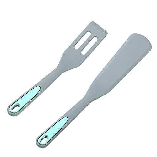 To encounter Mini Brownie Serving Spatula, Bent Icing Spatula, Heat-Resistant Flexible Nonstick Silicone, Set of 2 von To encounter