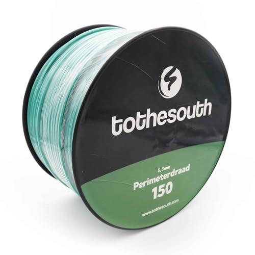 To the South® 5.5mm Universal Perimeterdraht/Begrenzungsdraht passend für alle Rasenroboter - Länge: 150 Meter von To the South