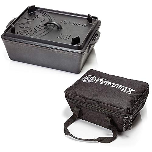 Petromax Kastenform k8 Starterset mit Deckel inkl. Tasche von ToCi