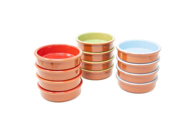 ToCi Servierschale Tapas Schalen Farbig : 12er-Set, (12-tlg) von ToCi